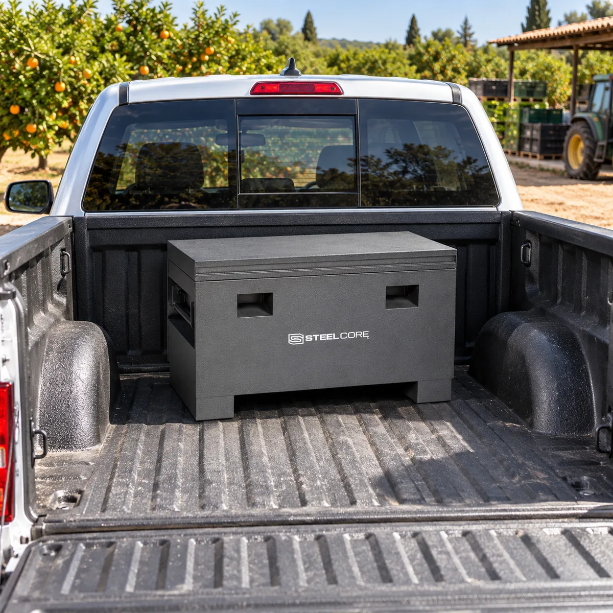 Arcón metálico Steelcore 42867 · 200 L · 910 × 430 × 560 mm — foto 4
