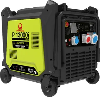Generador inverter Pramac P13000i · 13 kW · 230/400 V · arranque eléctrico