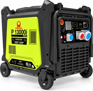 Generador inverter Pramac P13000i · 13 kW · 230/400 V · arranque eléctrico