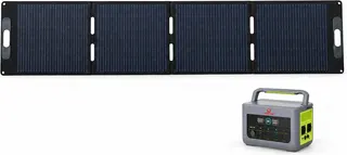 Pack estación de energía Pramac PWB1200 + panel solar portátil 200 W