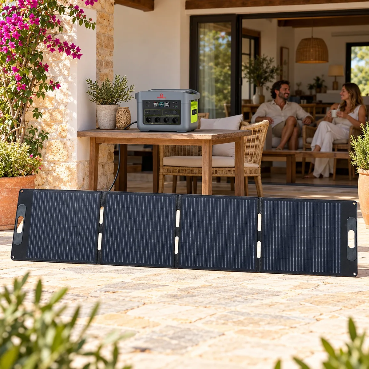 Pack estación de energía Pramac PWB2400 + panel solar portátil 200 W — foto 6