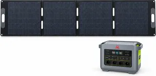 Pack estación de energía Pramac PWB2400 + panel solar portátil 200 W