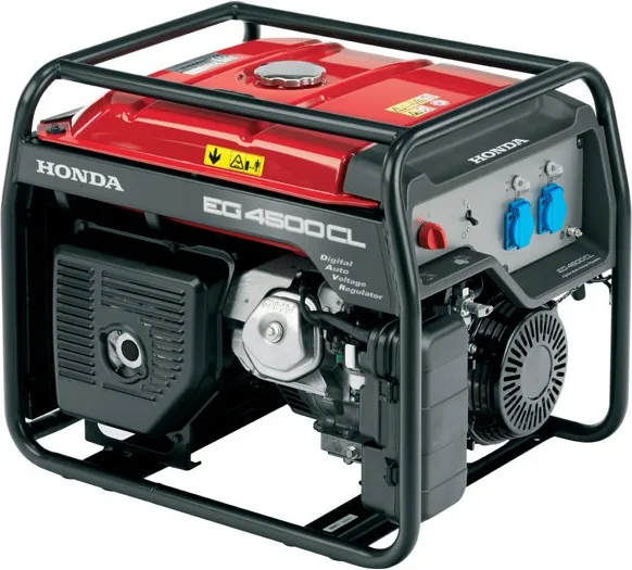 Generador de gasolina Honda EG 4500 CL · 4.000 VA continuos · D-AVR — foto principal