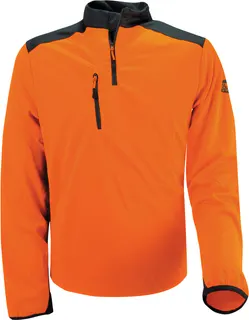Camiseta Solidur Temlor Manga Larga Coolmax Naranja Talla M